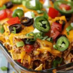 Walking Taco Casserole