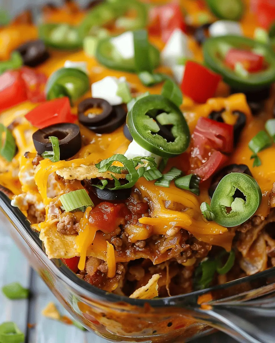 Walking Taco Casserole: Easy Comfort Food with Turkey Bacon