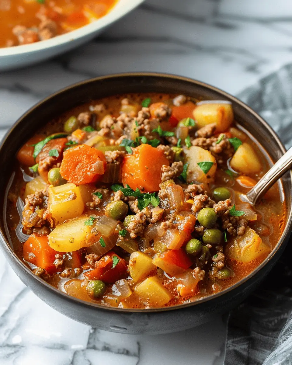 Hamburger Stew: A Heartwarming Comfort Food Classic