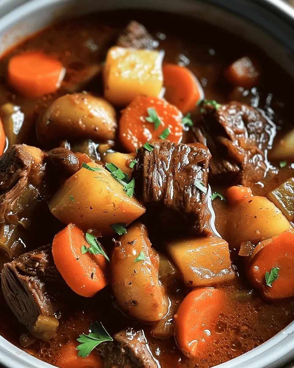 Hearty Crockpot Beef Stew: A Satisfying Comfort Food Recipe