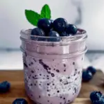 Blueberry Overnight Oats (Blended)