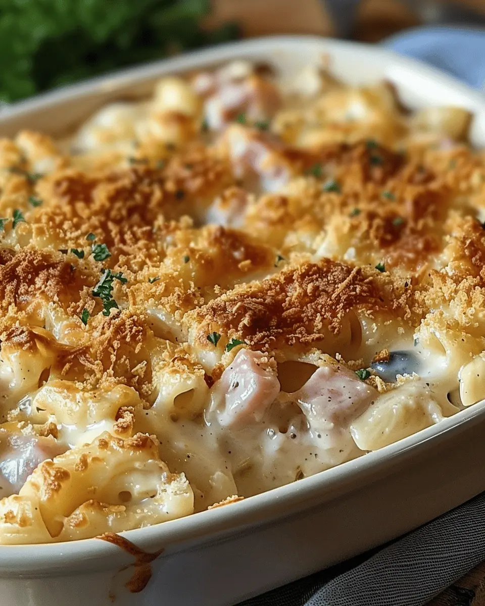 Chicken Cordon Bleu Casserole: Easy Comfort Food with Turkey Bacon