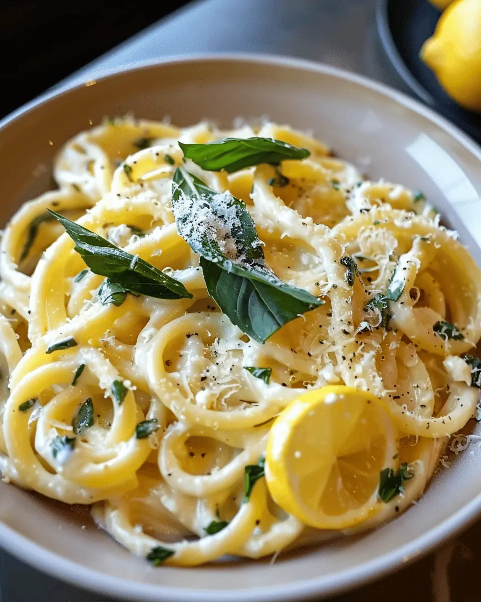 Creamy Lemon Ricotta Pasta: A Delightfully Easy Recipe with Turkey Bacon