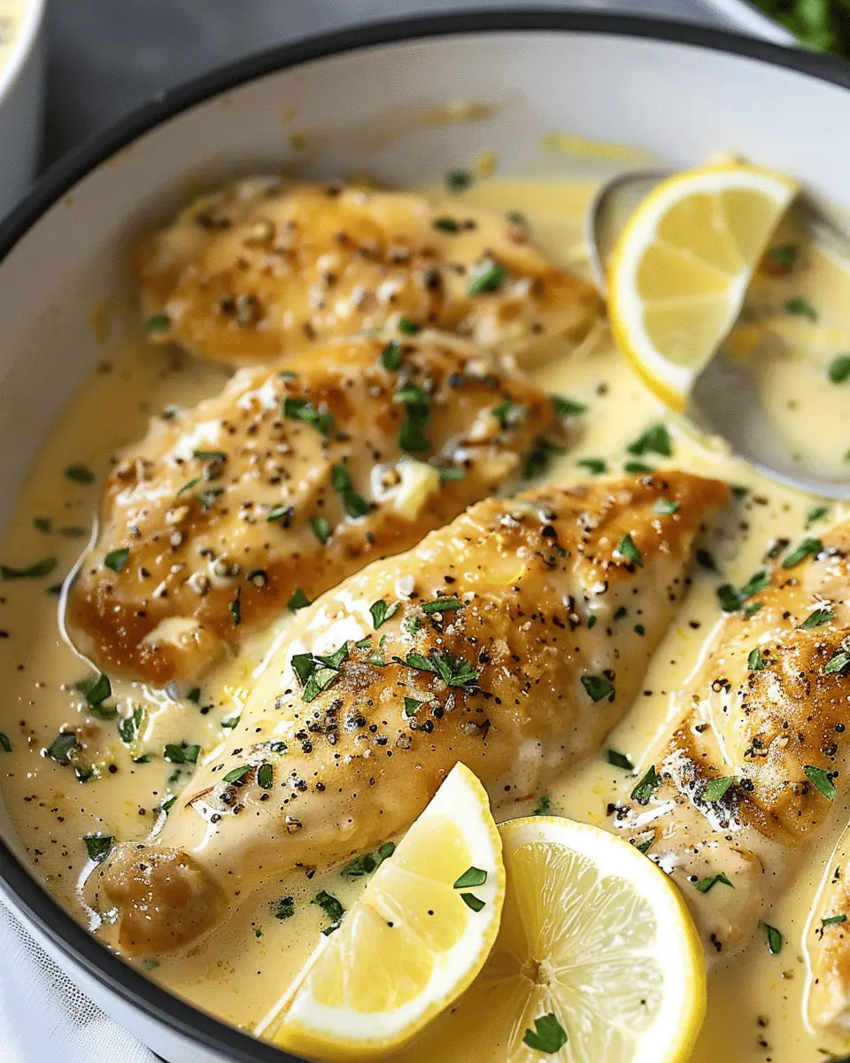 Creamy Lemon Chicken: A Easy Recipe for Flavorful Family Dinners