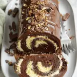 Dubai Chocolate Roll Cake