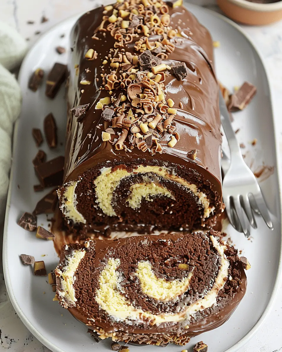 Dubai Chocolate Roll Cake: Indulge in this Easy Homemade Delight