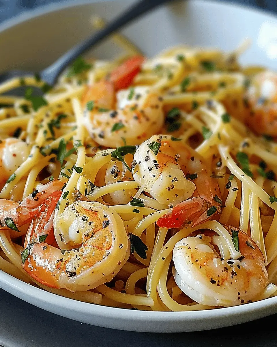 One Pot Garlic Butter Shrimp Pasta: Easy Comfort Food Delight