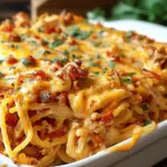 Irresistible Spicy Southern Cheesy Chicken Spaghetti Casserole