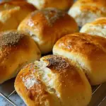 Sandwich Rolls- NO KNEAD