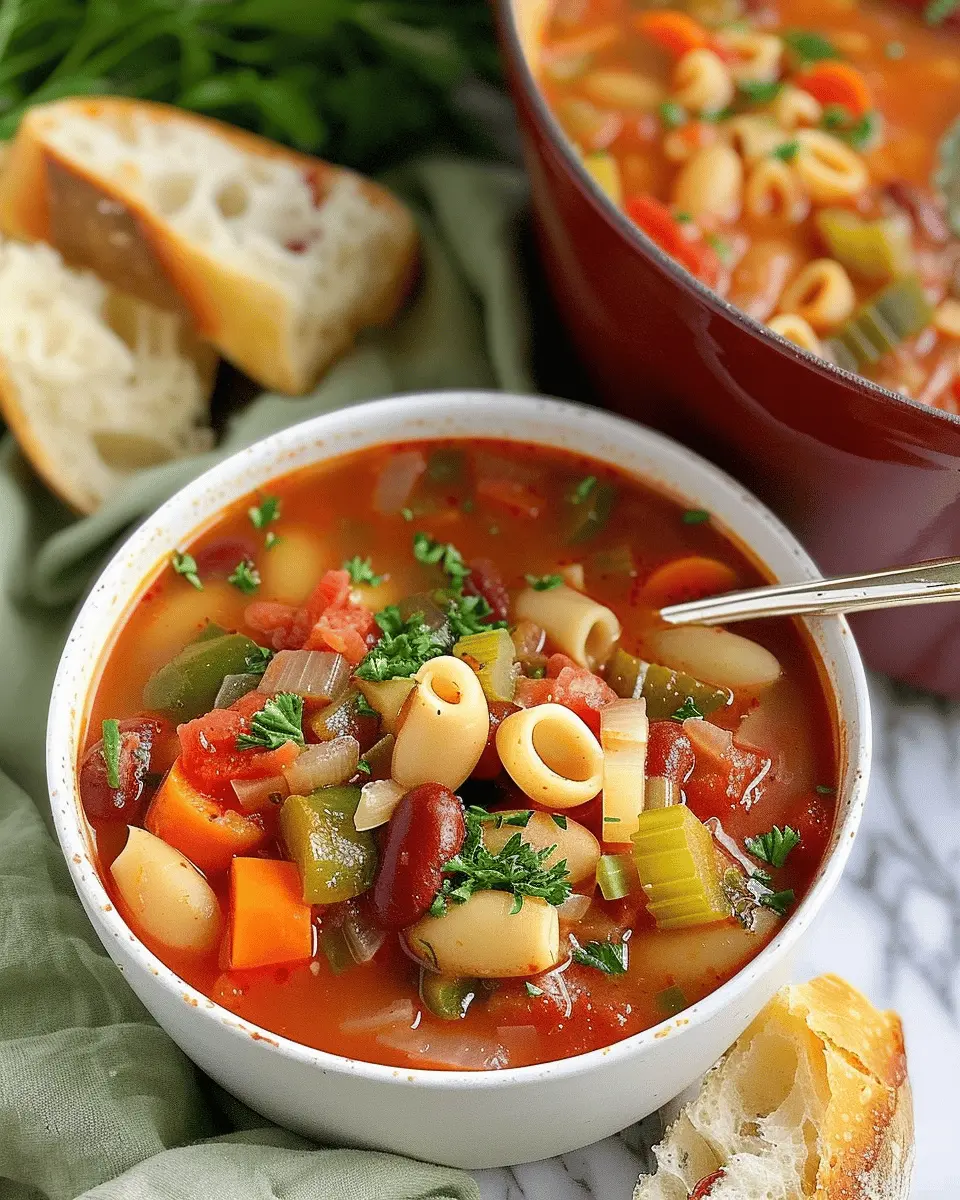Olive Garden Minestrone Soup: Easy Comfort Food for All Ages
