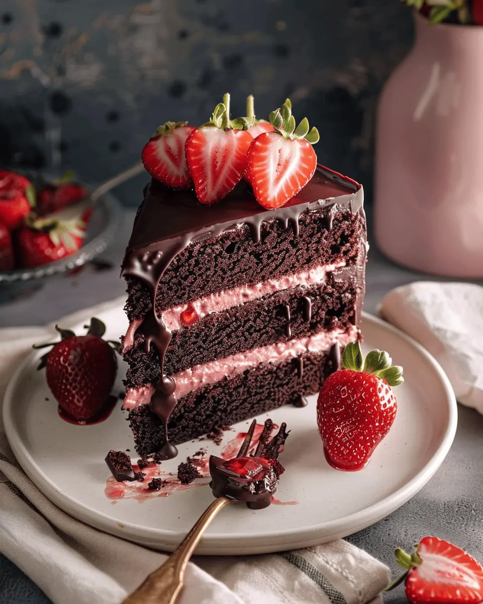 Strawberry Chocolate Cake: The Best Indulgent Treat for You