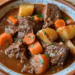 Beef Stew with Carrots & Potatoes