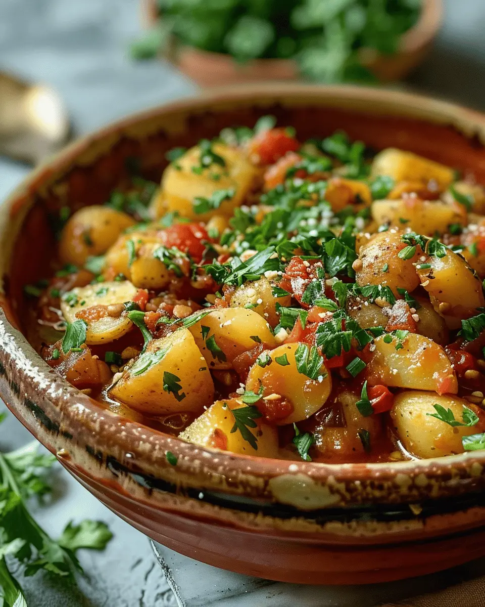 Moroccan Potato Tagine: A Flavorful Journey to Comfort Food