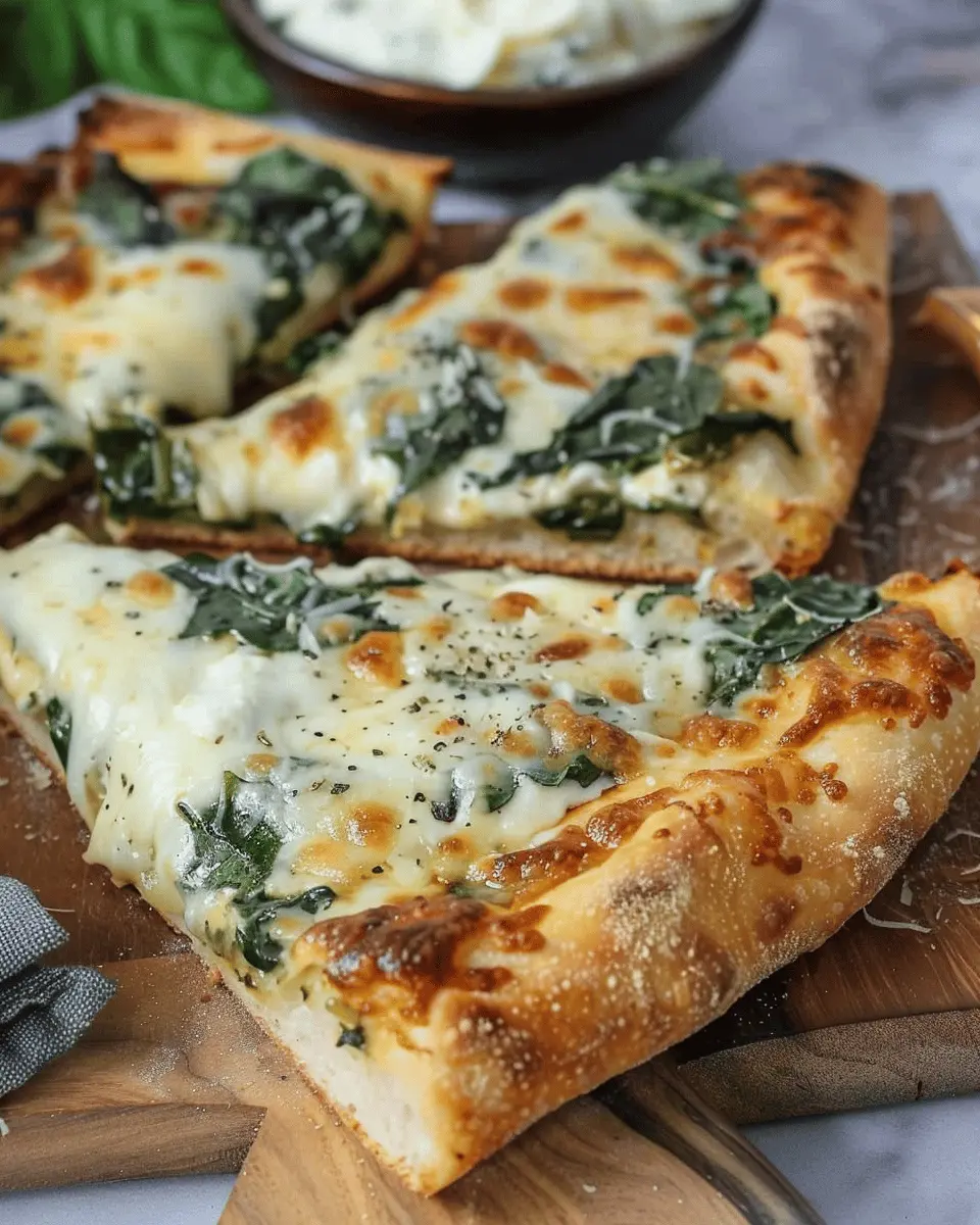 Air Fryer Spinach Florentine Pizza: The Best Healthy Twist