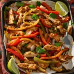 One Pan Chicken Fajitas