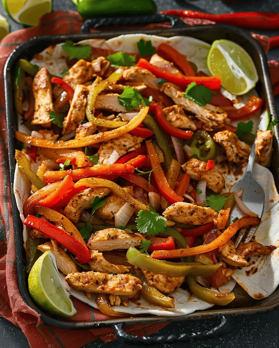 One Pan Chicken Fajitas: Easy Recipe for Flavorful Weeknight Meals