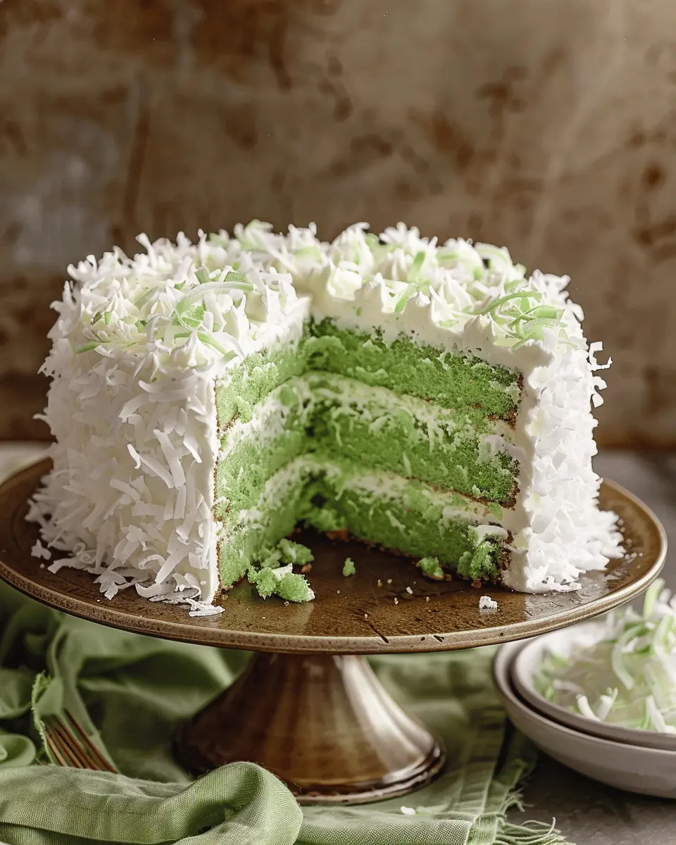 Pandan Coconut Cake: The Best Indulgent Treat for Your Family