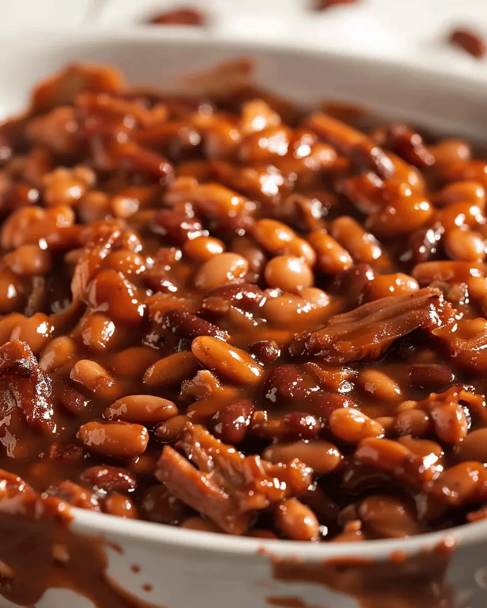 BBQ Baked Beans with Turkey Bacon: Easy Comfort Food Delight