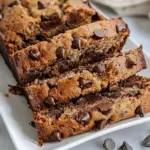 Healthier Chocolate Chip Banana Bread (Gluten Free, Dairy Free)