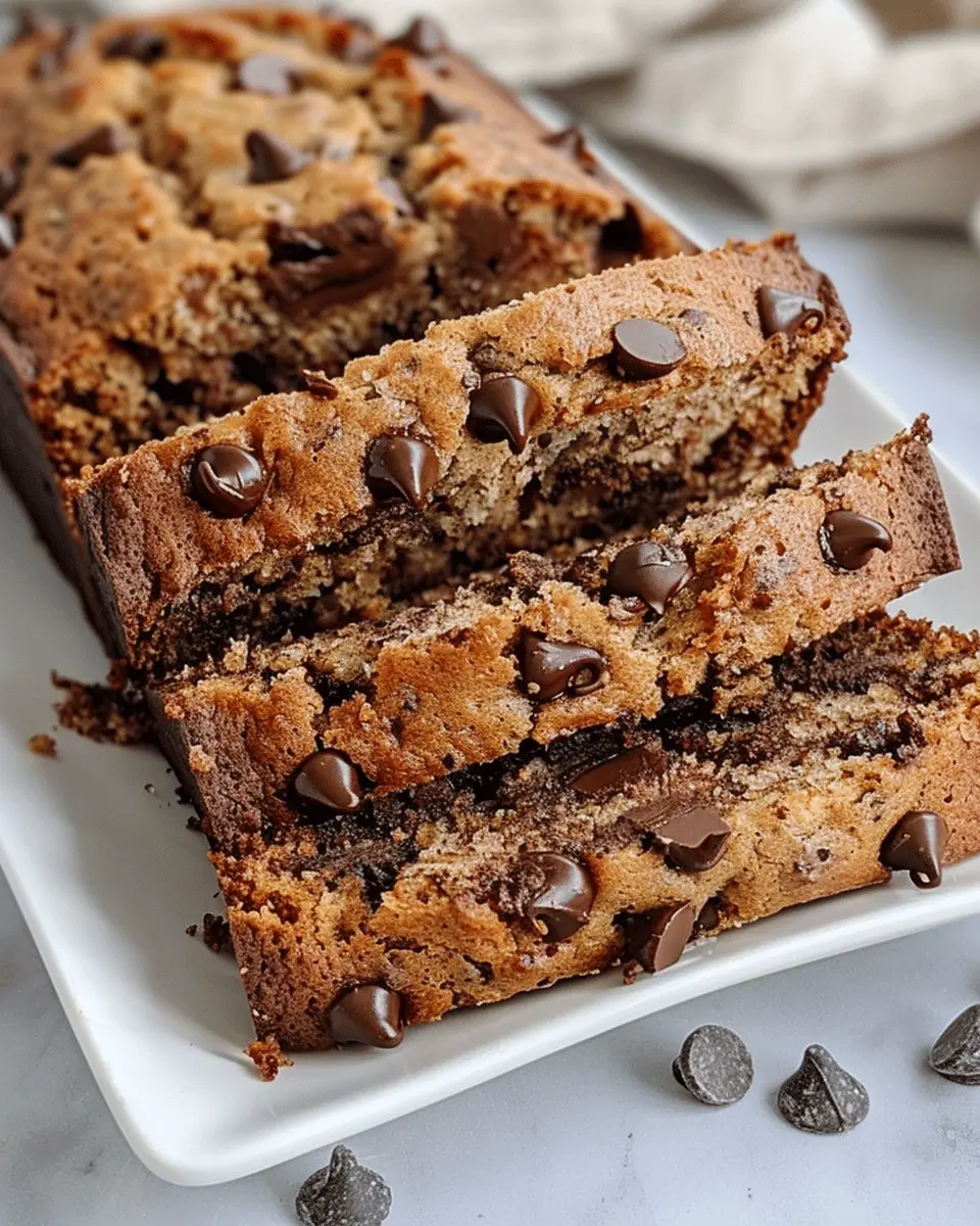 Healthier Chocolate Chip Banana Bread That’s Guilt-Free and Delicious