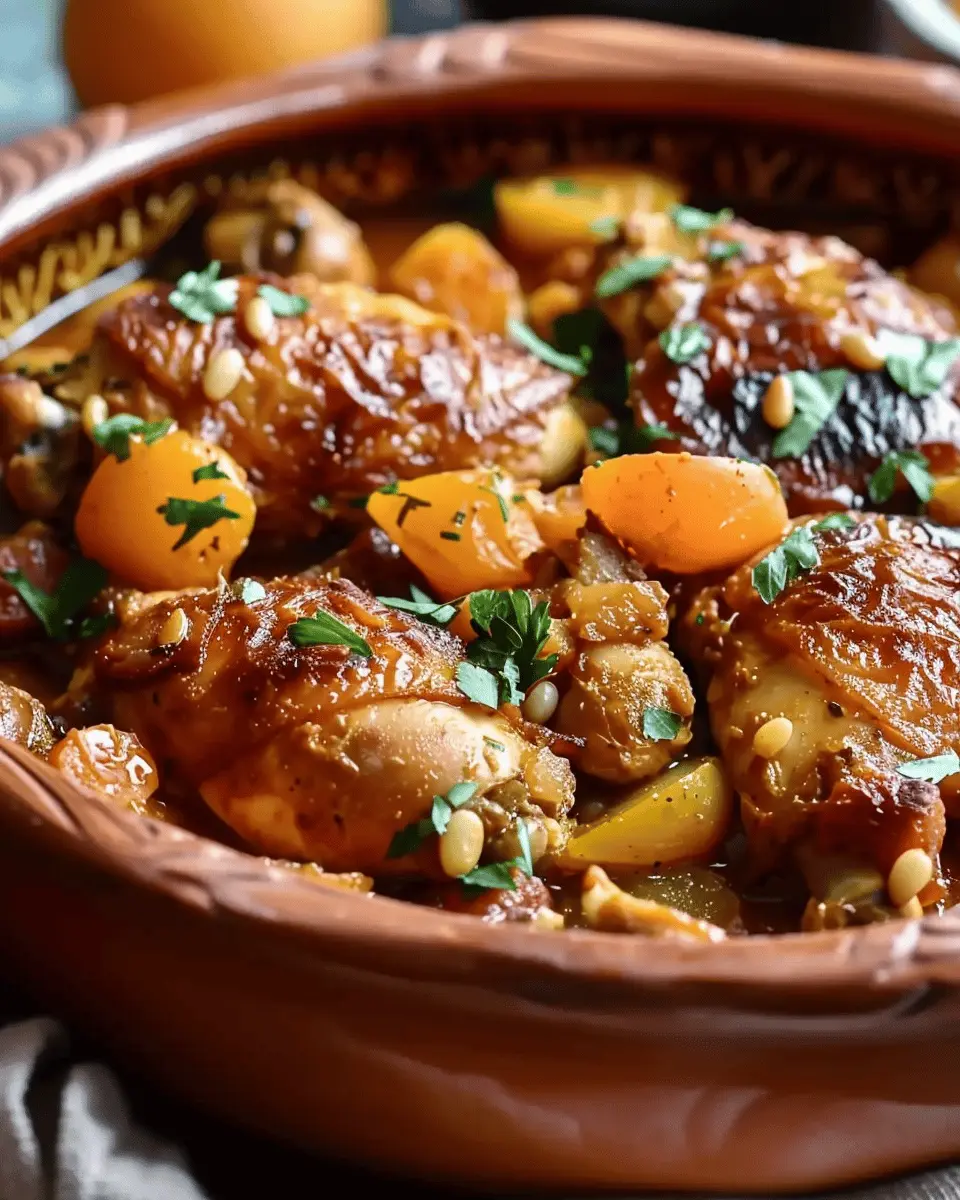 Traditional Moroccan Chicken Tagine: A Juicy Homemade Delight