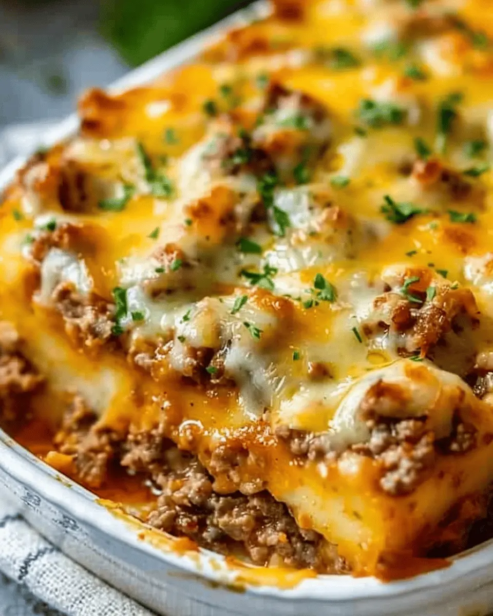 Hobo Casserole: Easy Ground Beef Recipe with Turkey Bacon Delight