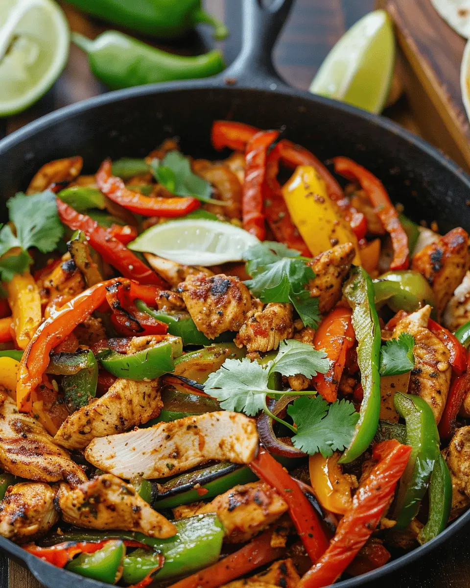 Chicken Fajitas Recipe: Easy & Flavorful Homemade Delight