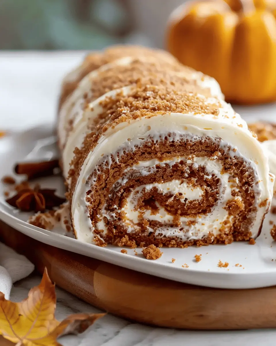 Fall Pumpkin Spice Roll Cake: The Best Comfort Dessert Recipe