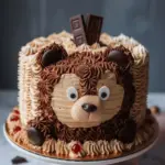 Chocolate Teddy Bear Cake