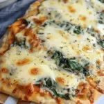 Air Fryer Florentine Flat Bread Pizza