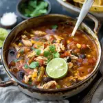Healthy Chicken Tortilla Soup