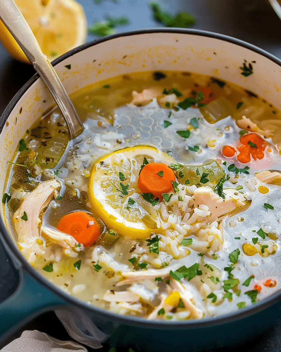 Lemon Chicken Soup with Rice: A Refreshing, Easy Comfort Recipe