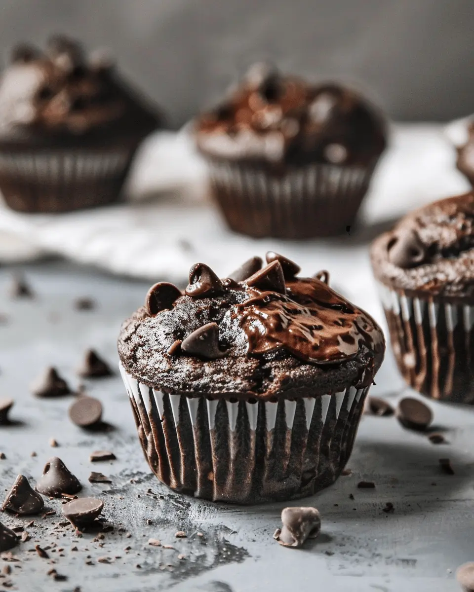 Double Chocolate Chip Muffins: Indulgent Treat for Any Time