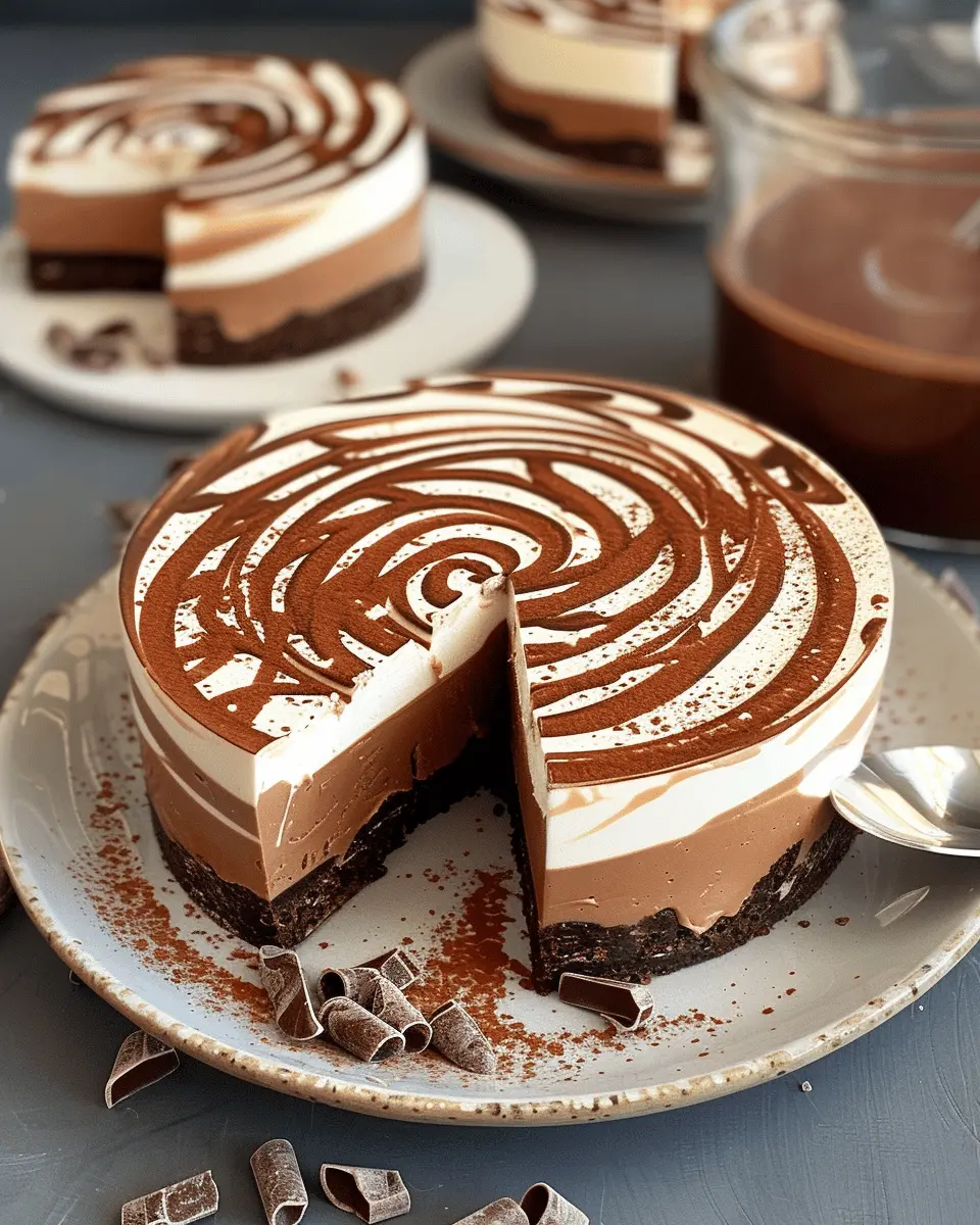 Mousse zébrée aux deux chocolats: A Decadent Delight for Everyone