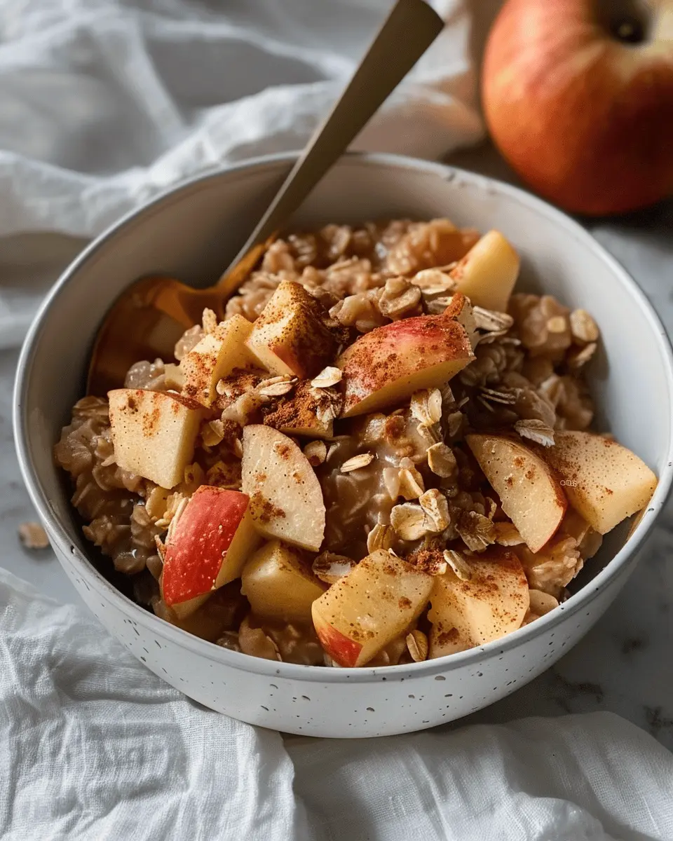 Cinnamon Apple Oatmeal Bowl: An Easy Delight for Cozy Mornings