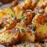 Crispy Crunchy Parmesan Potatoes
