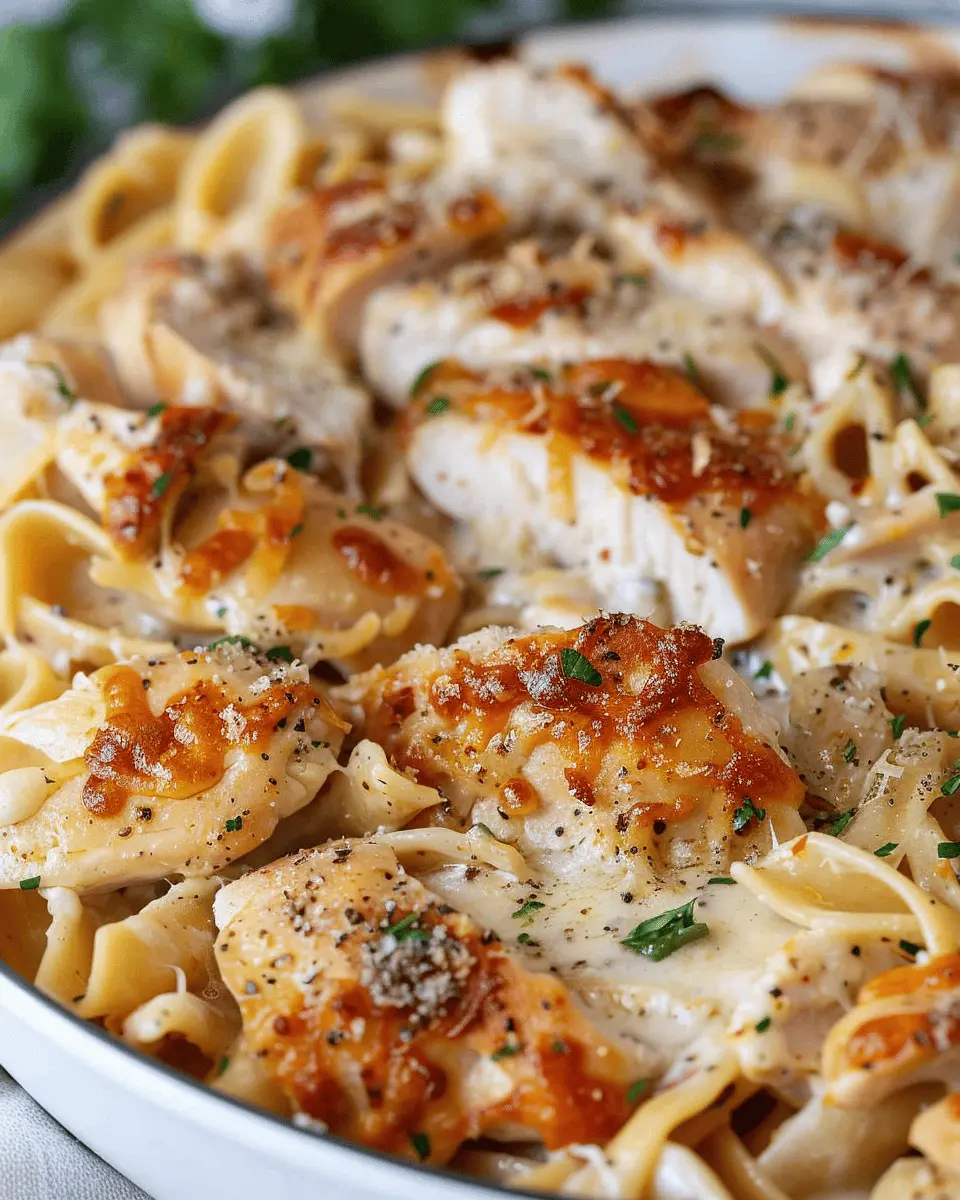 Chicken Garlic Parmesan Pasta: A Creamy, Easy Delight at Home