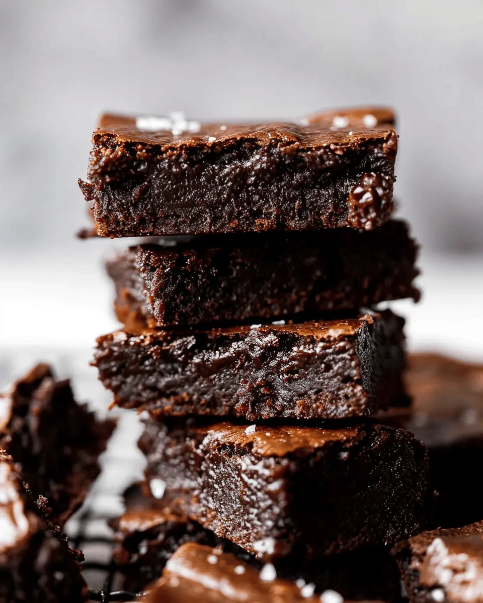 Best-ever 5 ingredient brownies that are decadently easy to make