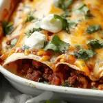 Easy Ground Beef Enchiladas