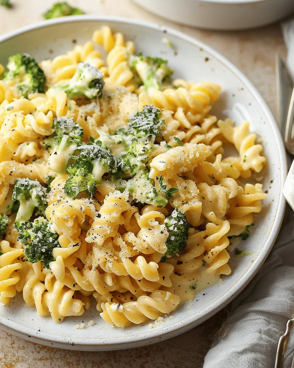 Broccoli Cheese Pasta Recipe: Easy and Delicious Weeknight Meal