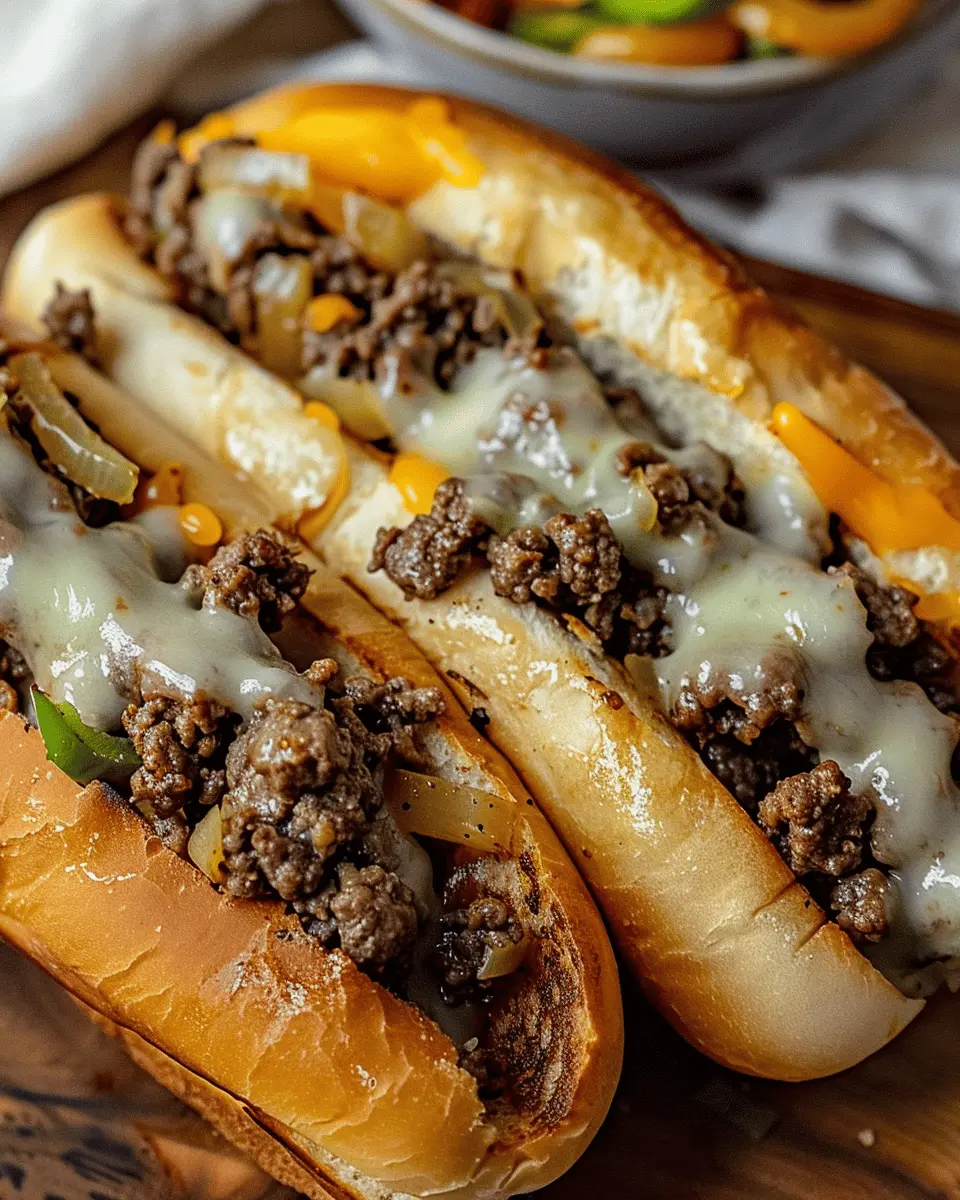 Ground Beef Philly Cheesesteaks: The Best Recipe You’ll Love