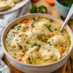 Comforting Chicken Dumpling Soup