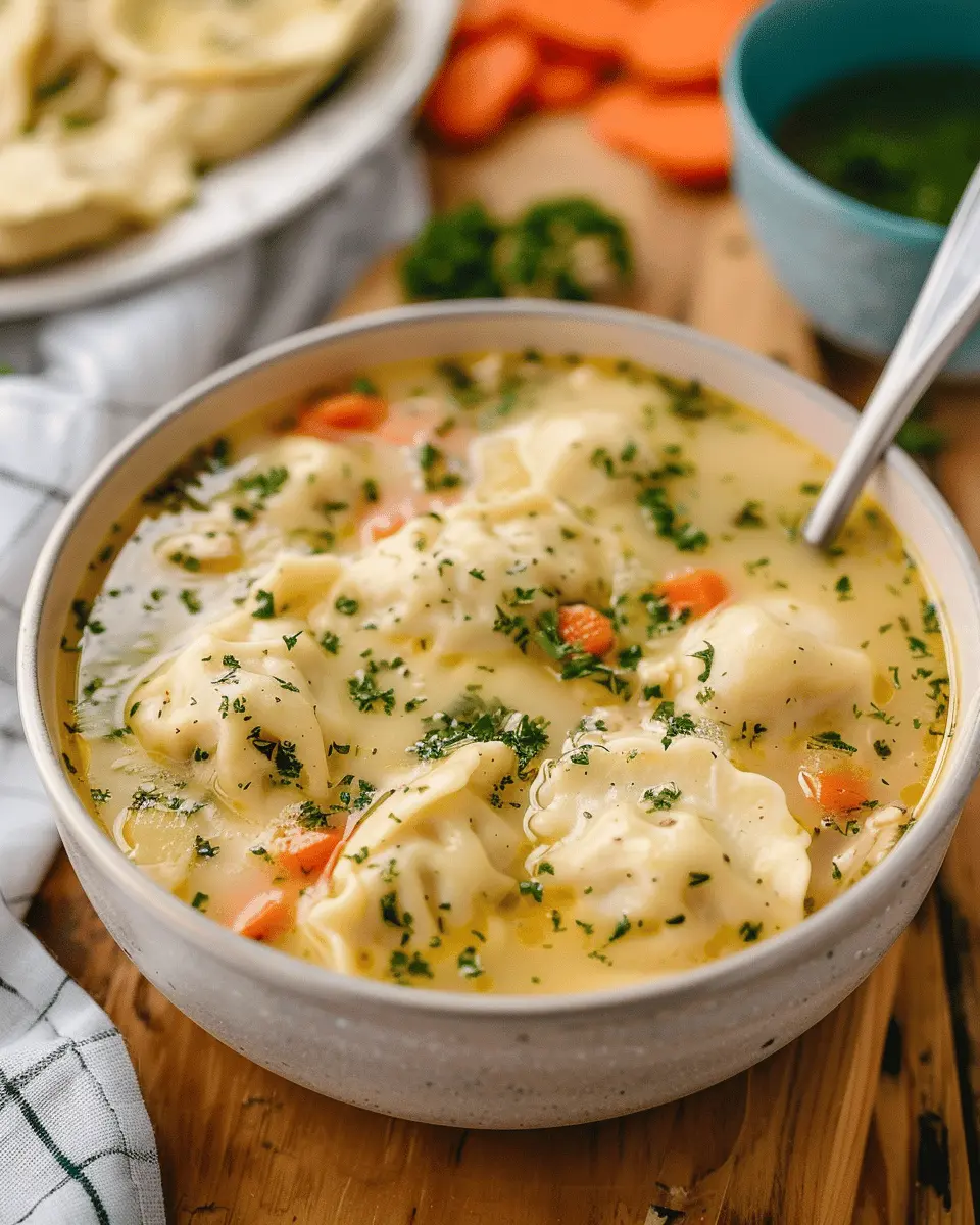 Comforting Chicken Dumpling Soup: A Heartwarming Delight to Savour