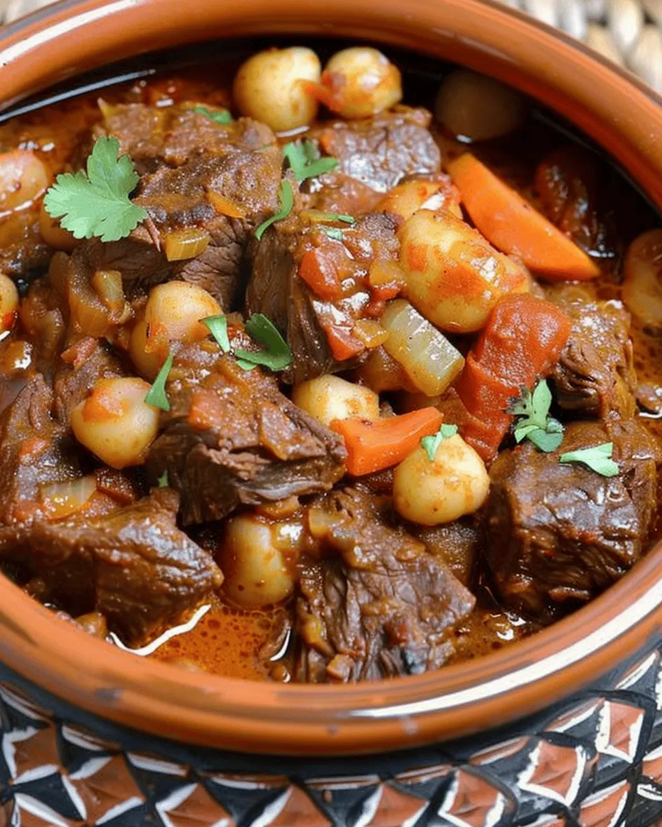 Beef Tagine: Easy Moroccan Beef Stew Your Family Will Love