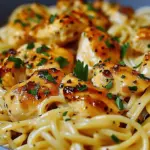 Garlic Butter Chicken Pasta