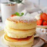 Fluffy Japanese Soufflé Pancakes