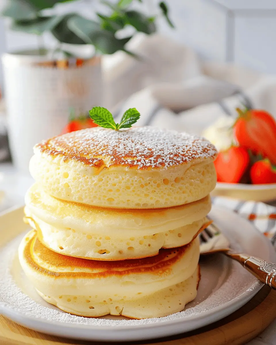 Fluffy Japanese Soufflé Pancakes: Easy Recipe for Soft Delights