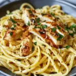 Garlic Butter Chicken Pasta