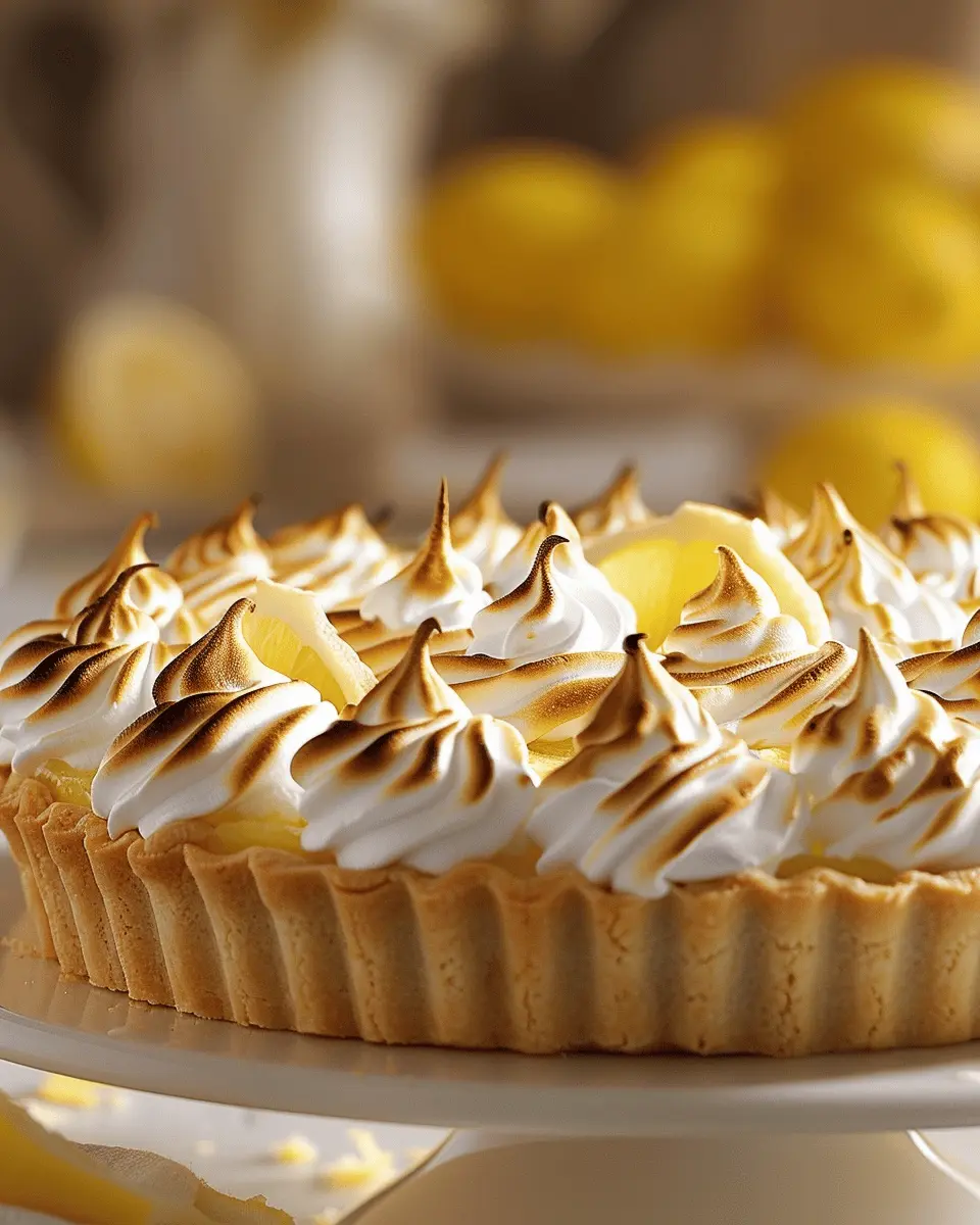 Luscious Lemon Meringue Tart: The Best Sweet Treat Recipe