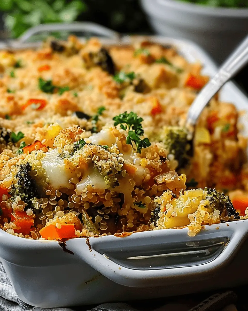 Cheesy Veggie Quinoa Casserole: The Best Comfort Food Upgrade